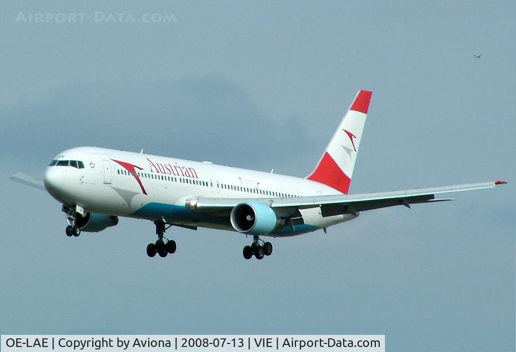 OE-LAE, 2000 Boeing 767-3Z9/ER C/N 30383, Austrian Airlines Boeing 767-3Z9(ER)