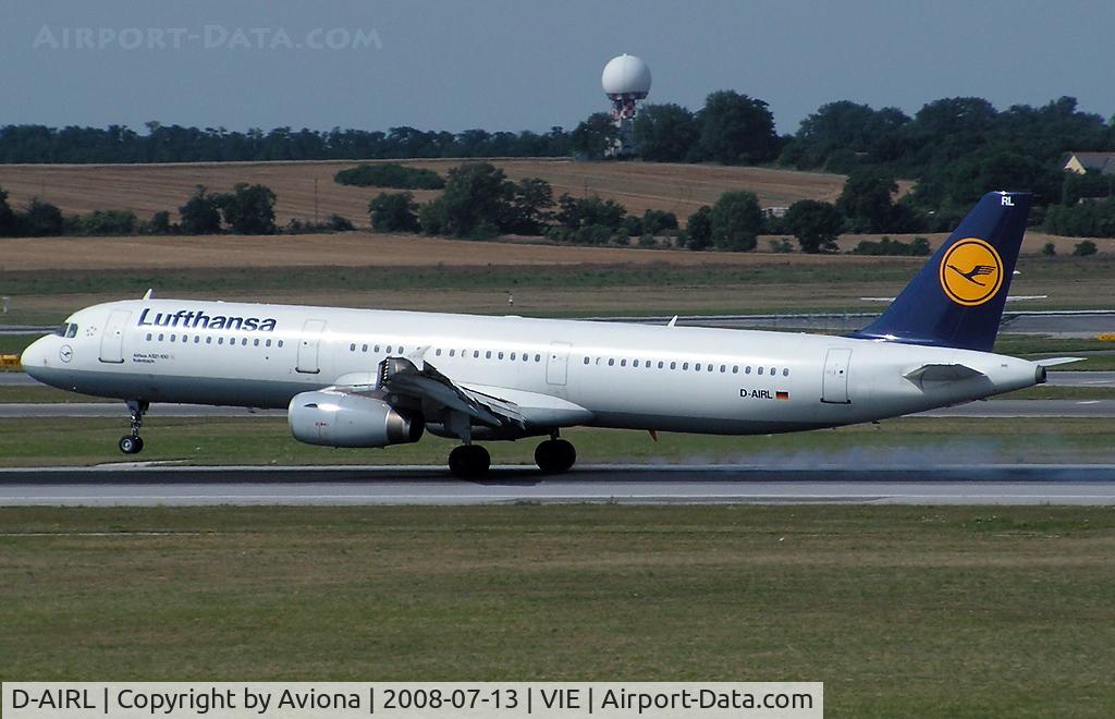 D-AIRL, 1994 Airbus A321-131 C/N 505, Lufthansa Airbus A321-131