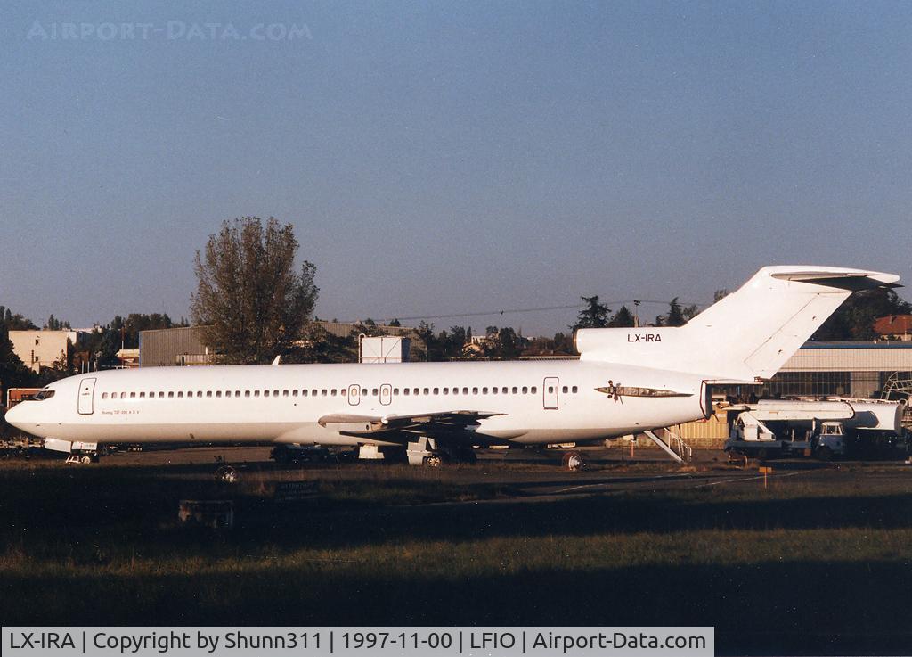 LX-IRA, 1980 Boeing 727-228 C/N 22081, On maintenance at Air France facility