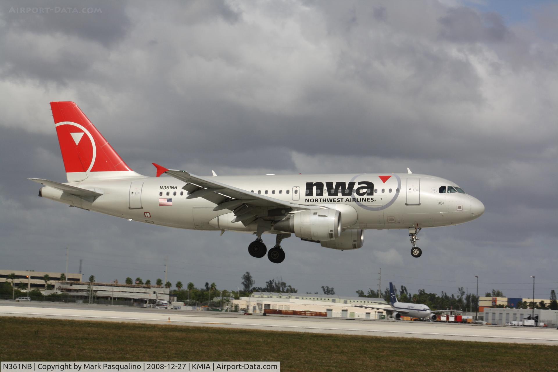 N361NB, 2003 Airbus A319-114 C/N 1976, Airbus A319
