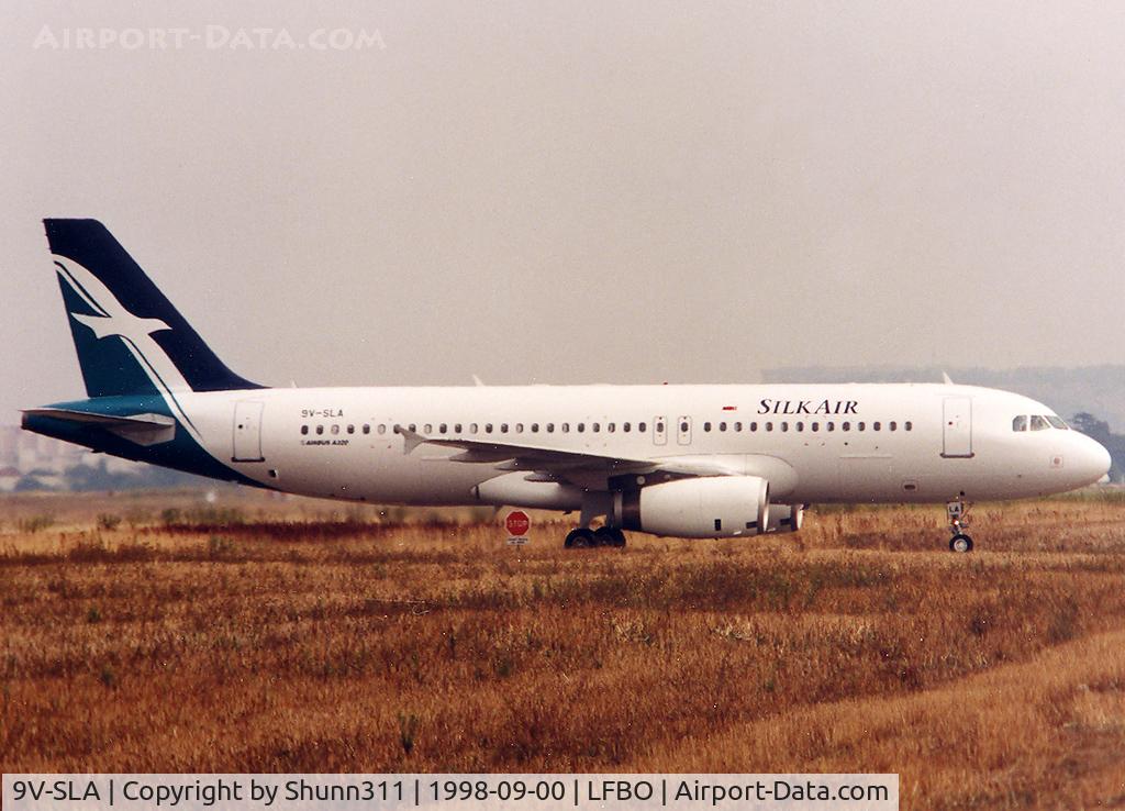 9V-SLA, 1998 Airbus A320-232 C/N 0872, Come back from flight test...