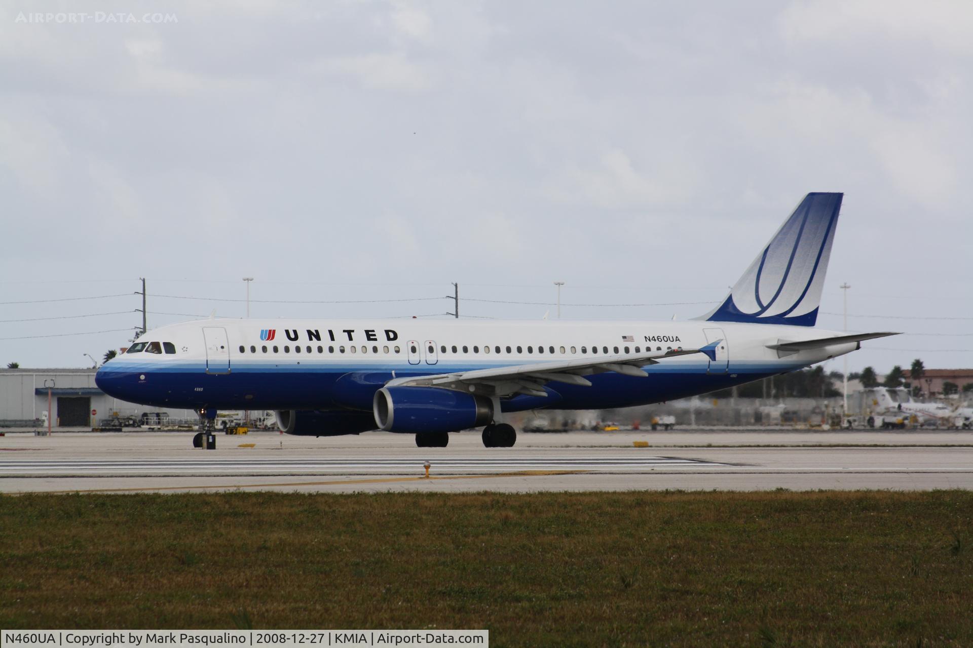 N460UA, 2000 Airbus A320-232 C/N 1248, Airbus A320