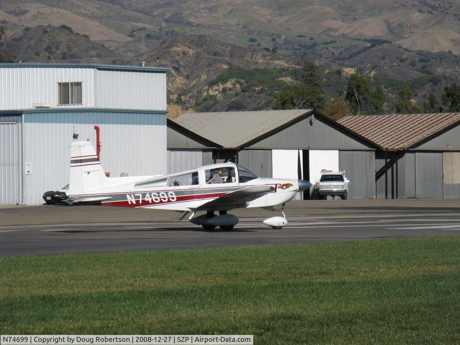 N74699, 1976 Grumman American AA-5B Tiger C/N AA5B0355, 1976 Grumman American AA-5B TIGER, Lycoming O&VO-360 180 Hp, taking the active