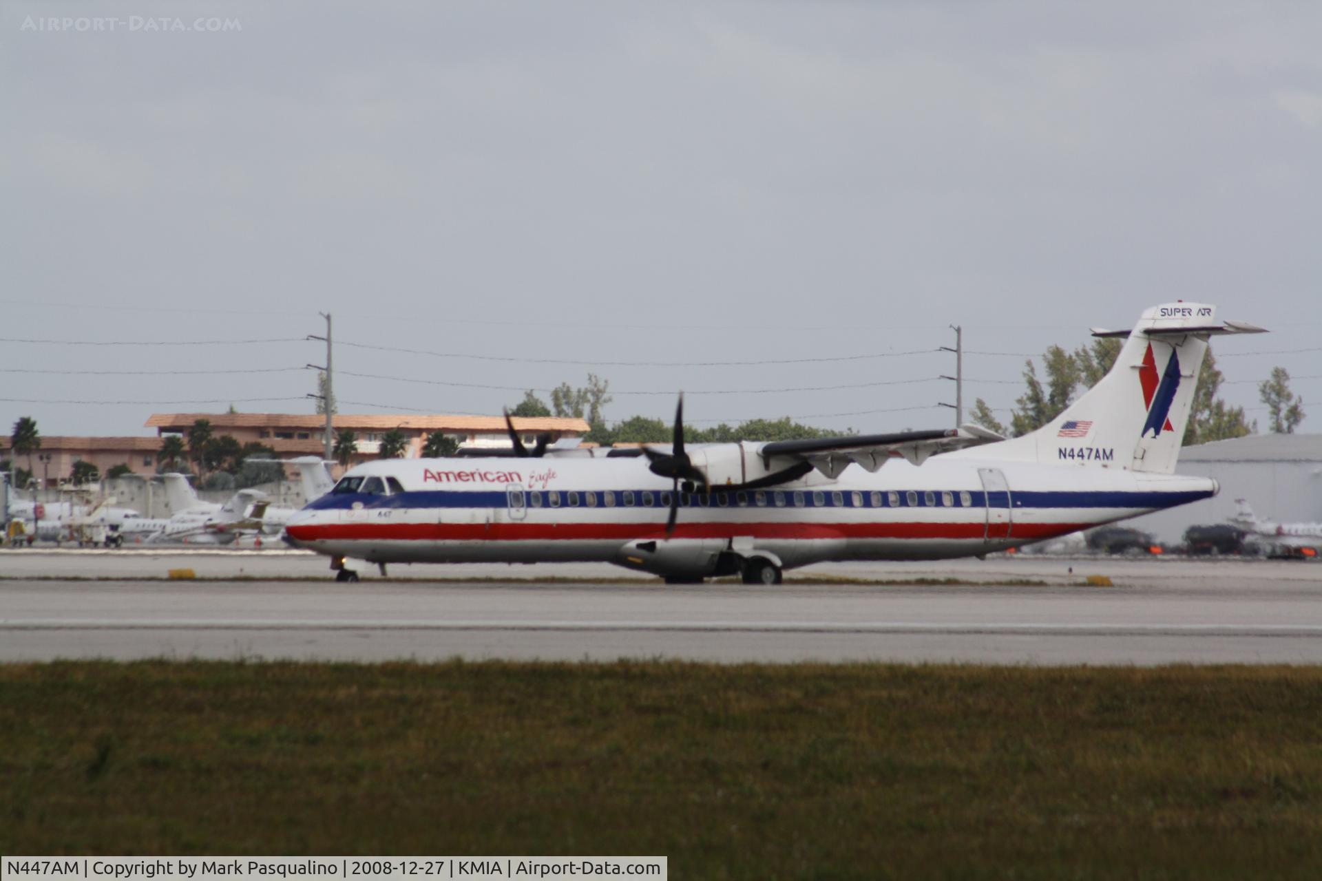N447AM, 1995 ATR 72-212 C/N 447, ATR 72-212