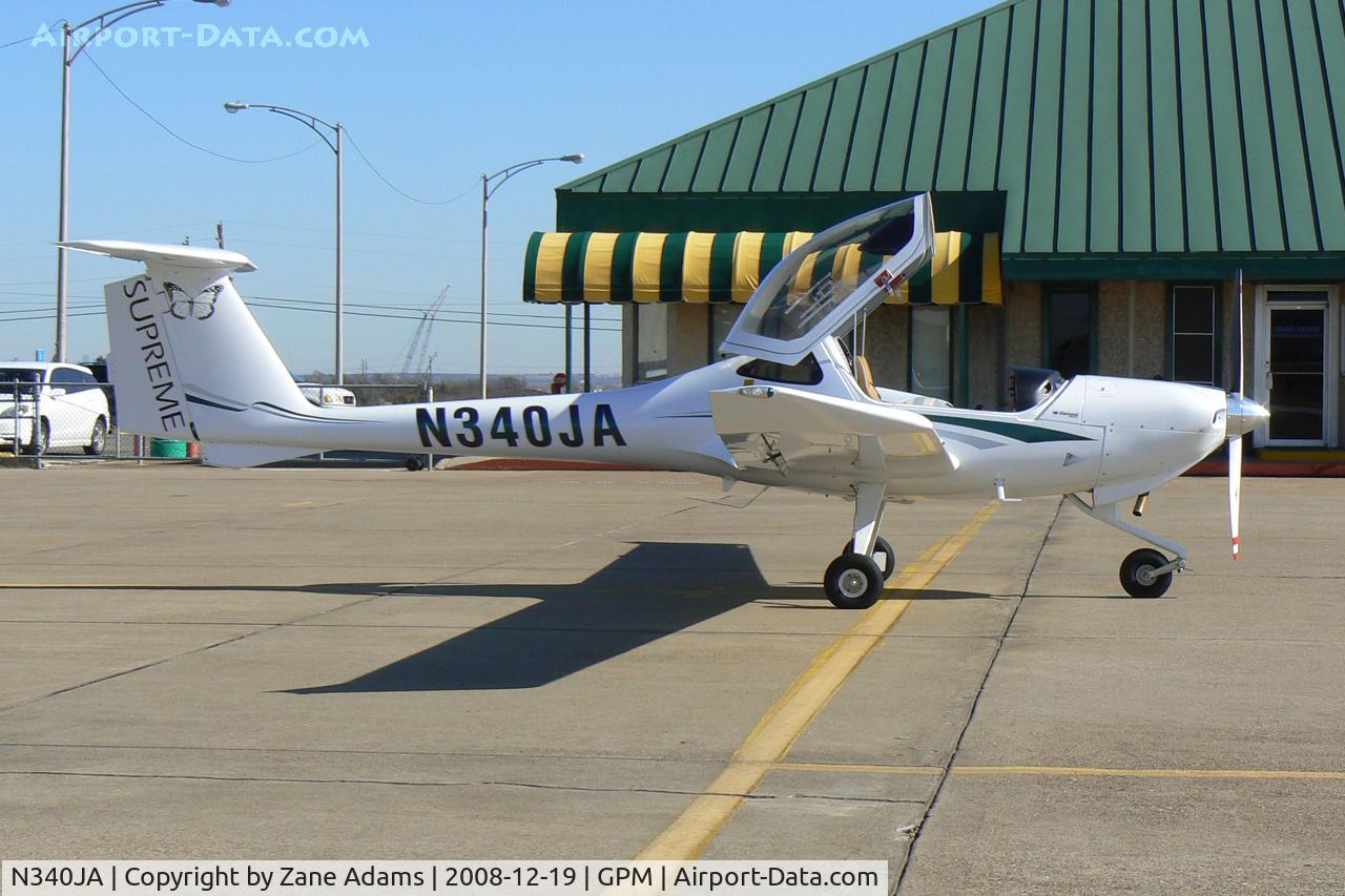 N340JA, 2007 Diamond DA-20C-1 Eclipse C/N C0461, At Grand Prairie Municipal