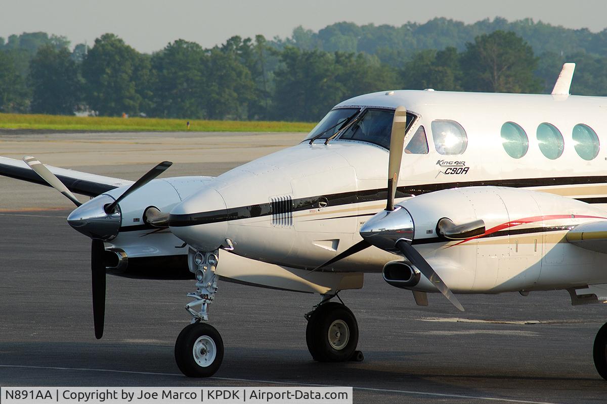 N891AA, 1989 Beech C90A King Air C/N LJ-1221, @ PDK