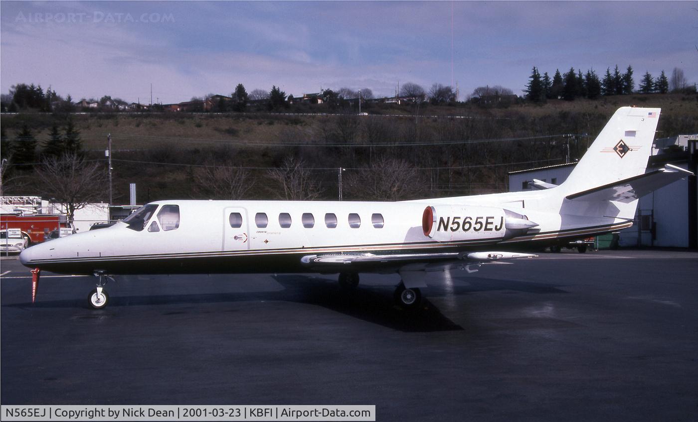 N565EJ, 1991 Cessna 560 C/N 560-0099, KBFI
