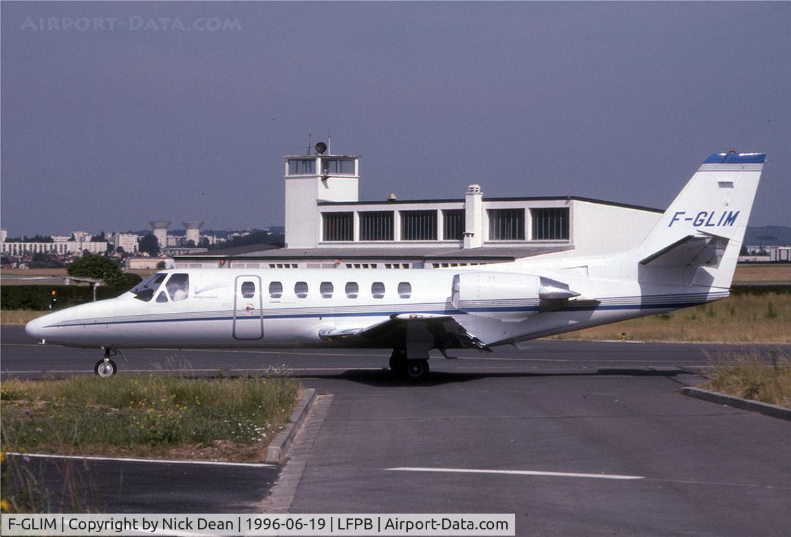 F-GLIM, Cessna 560 Citation V C/N 560-0119, LFPB Paris Le Bourget