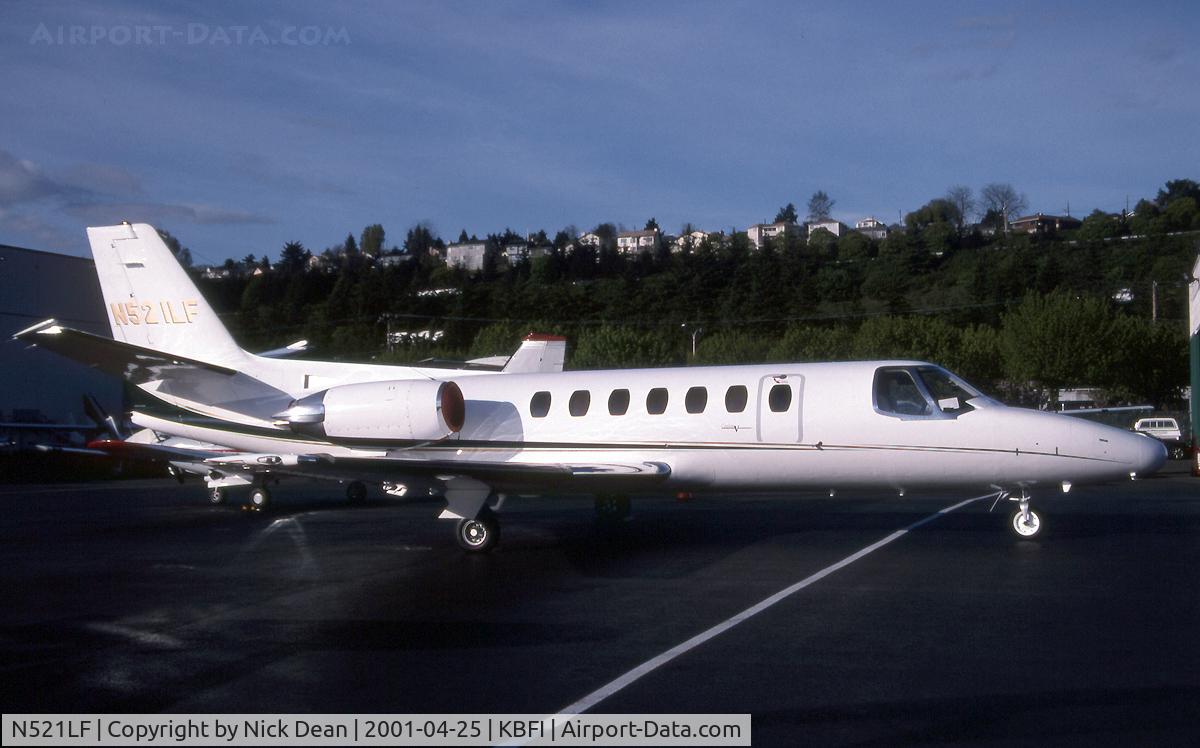 N521LF, 1991 Cessna 560 C/N 5600132, KBFI