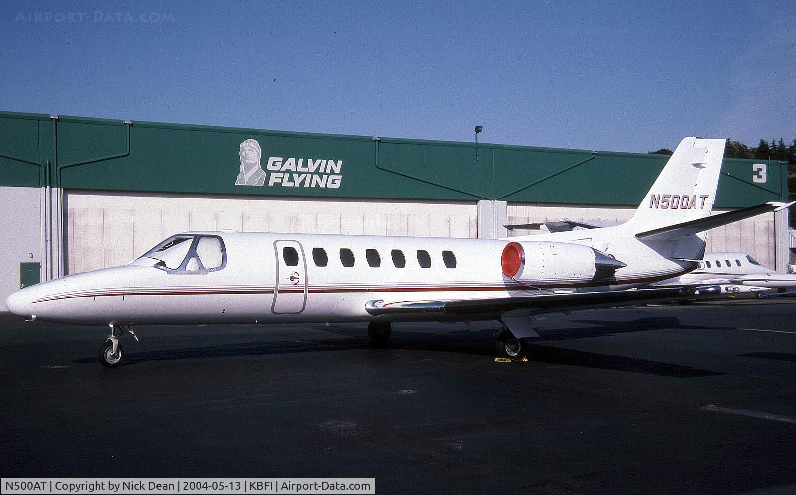 N500AT, 1991 Cessna 560 C/N 560-0146, KBFI