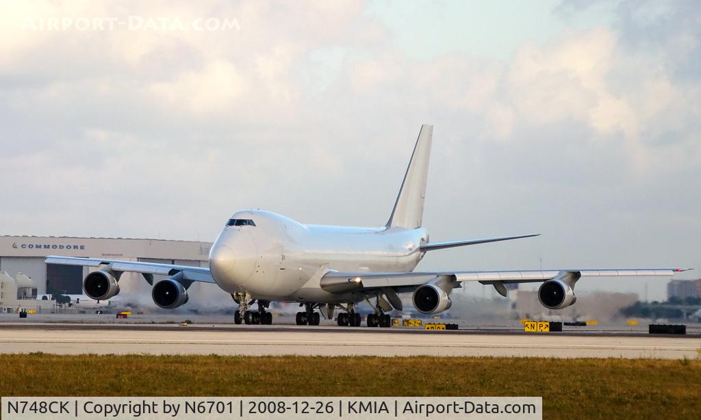 N748CK, 1979 Boeing 747-221F C/N 21744, KMIA