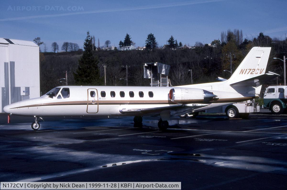 N172CV, 1992 Cessna 560 Citation V C/N 560-0172, KBFI