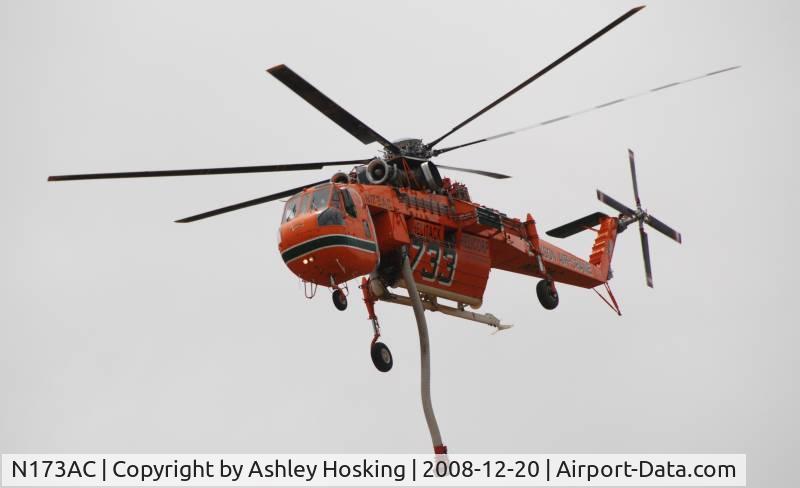 N173AC, 1967 Sikorsky S-64E C/N 64015, High Volume Helicopter S64E Aircrane