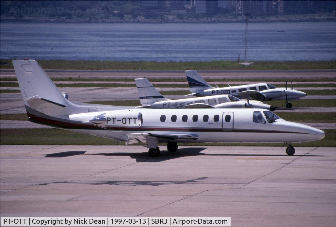 PT-OTT, 1993 Cessna 560 Citation V C/N 560-0215, SBRJ