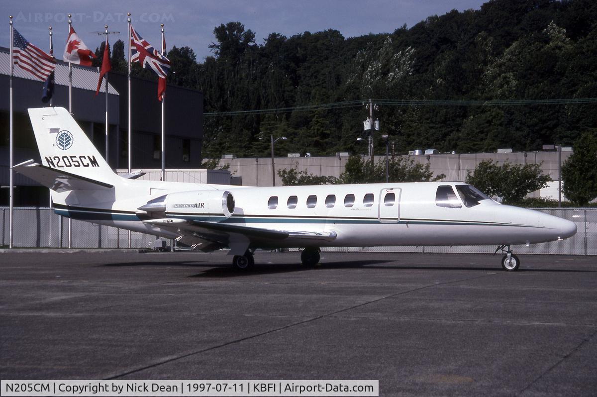 N205CM, 1994 Cessna 560 Citation V C/N 560-0250, KBFI