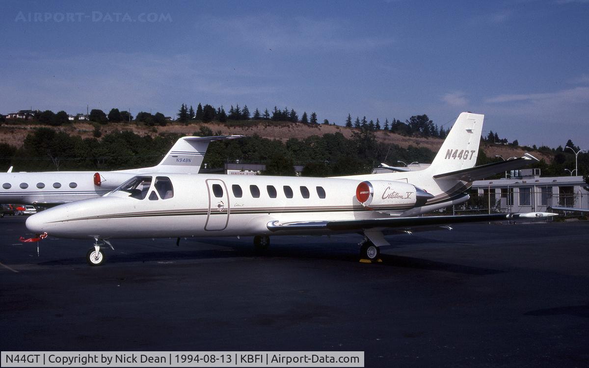 N44GT, 1994 Cessna 560 C/N 560-0252, KBFI