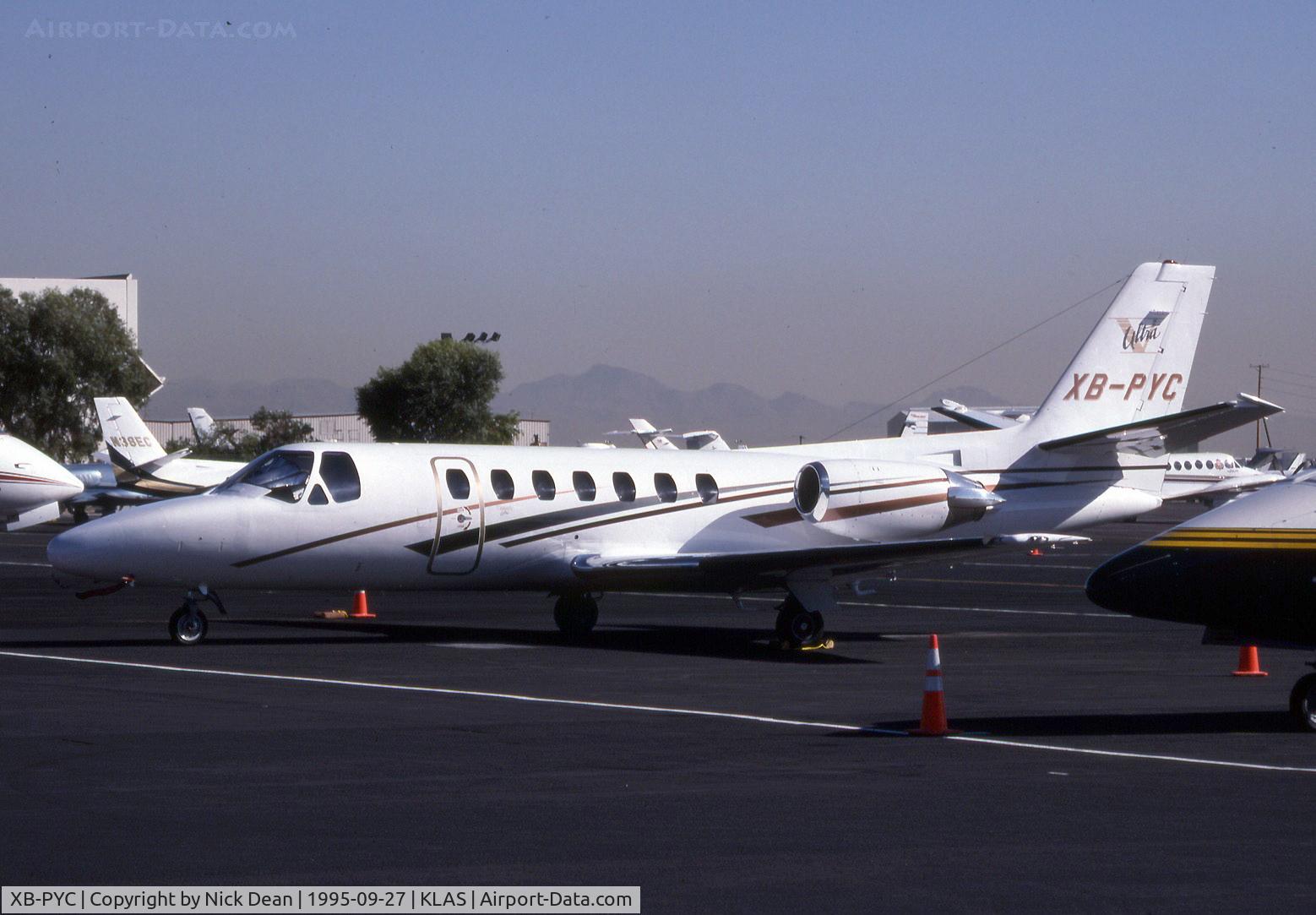XB-PYC, 1994 Cessna 560 Citation V C/N 560-0261, KLAS