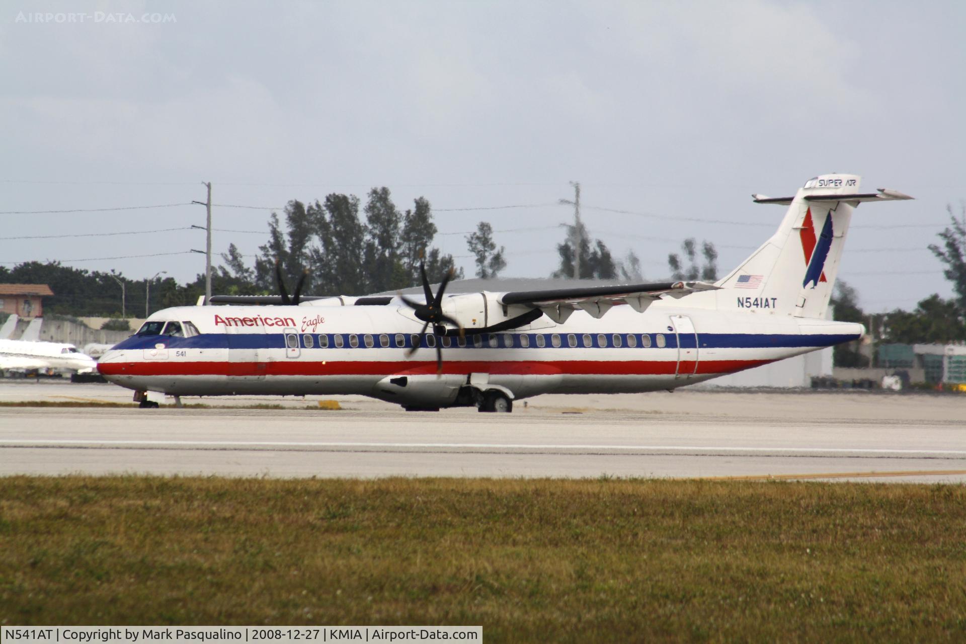 N541AT, 1998 ATR 72-212A C/N 541, ATR 72-212A