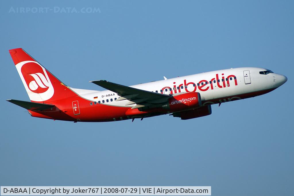 D-ABAA, 2000 Boeing 737-76Q C/N 30271, Air Berlin Boeing 737-76Q