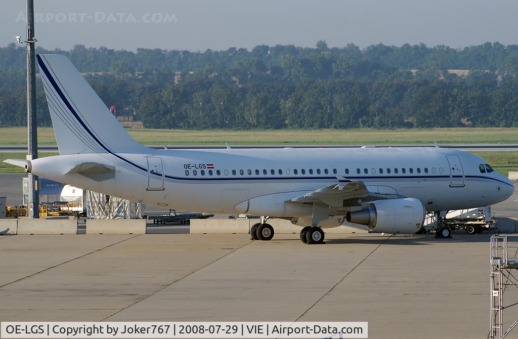 OE-LGS, 2007 Airbus A319-115C C/N 3046, Triple Alpha Airbus A319-115X (ACJ)