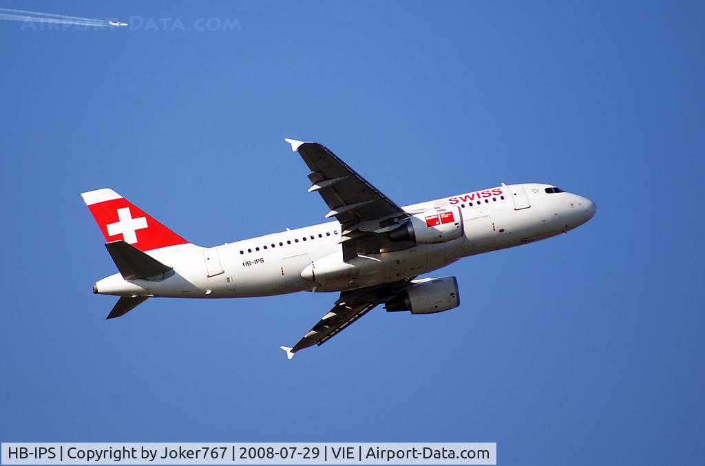 HB-IPS, 1997 Airbus A319-112 C/N 734, Swiss Airbus A319-112