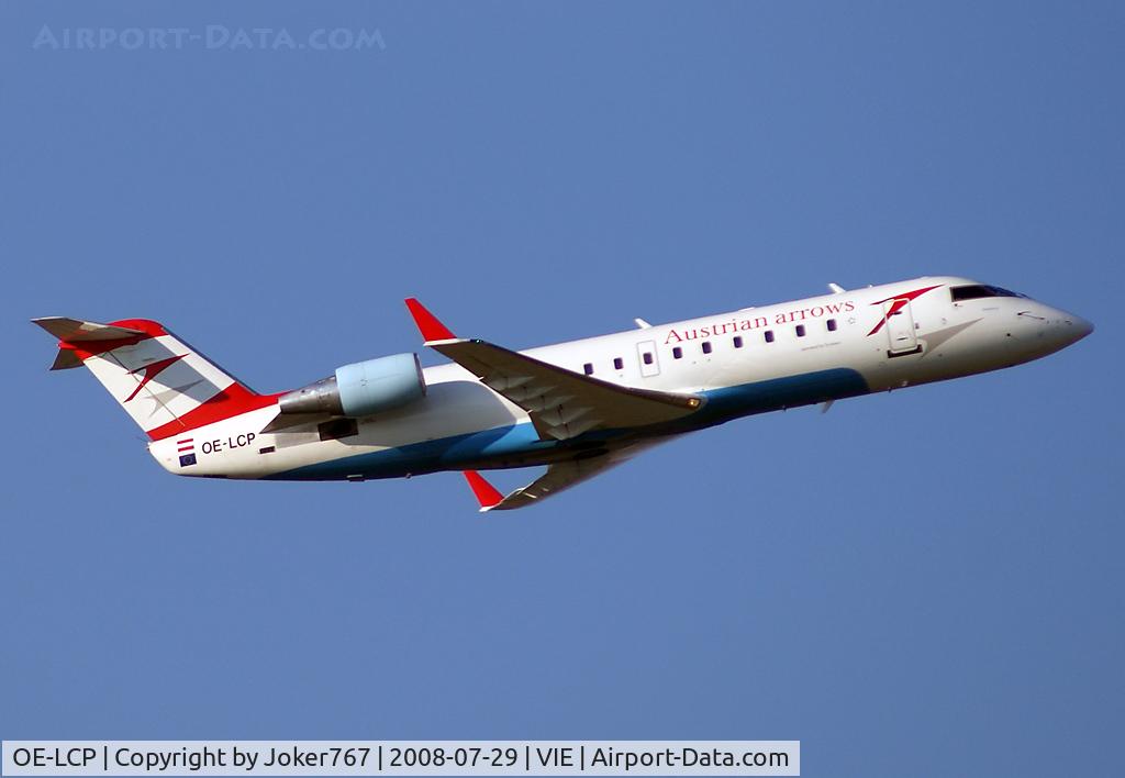 OE-LCP, 2001 Canadair CRJ-200LR (CL-600-2B19) C/N 7480, Austrian arrows Canadair Regional Jet CRJ200LR