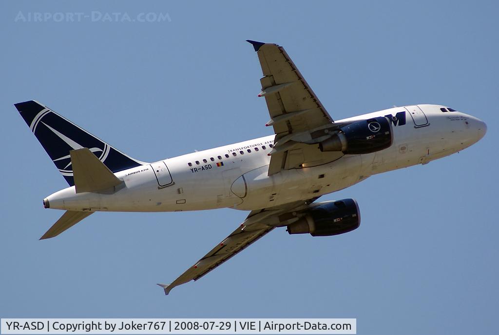 YR-ASD, 2007 Airbus A318-111 C/N 3225, Tarom Airbus A318-111