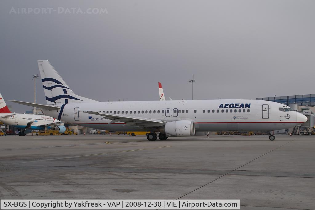 SX-BGS, 1992 Boeing 737-4Q8 C/N 26279, Aegean Airlines Boeing 737-400