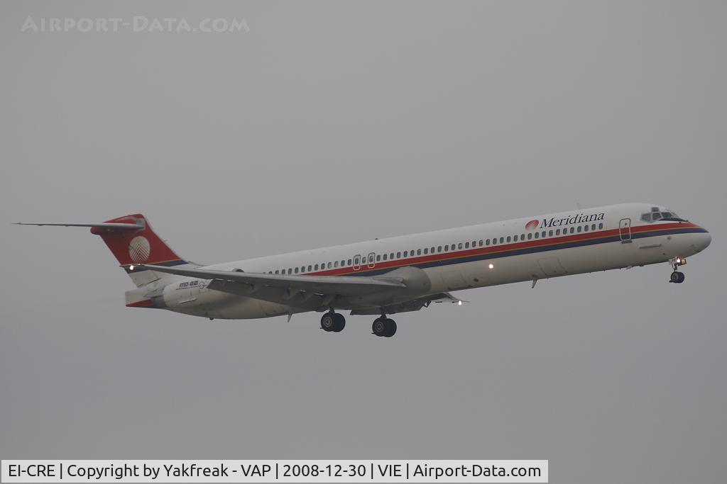 EI-CRE, 1989 McDonnell Douglas MD-83 (DC-9-83) C/N 49854, Meridiana MD80