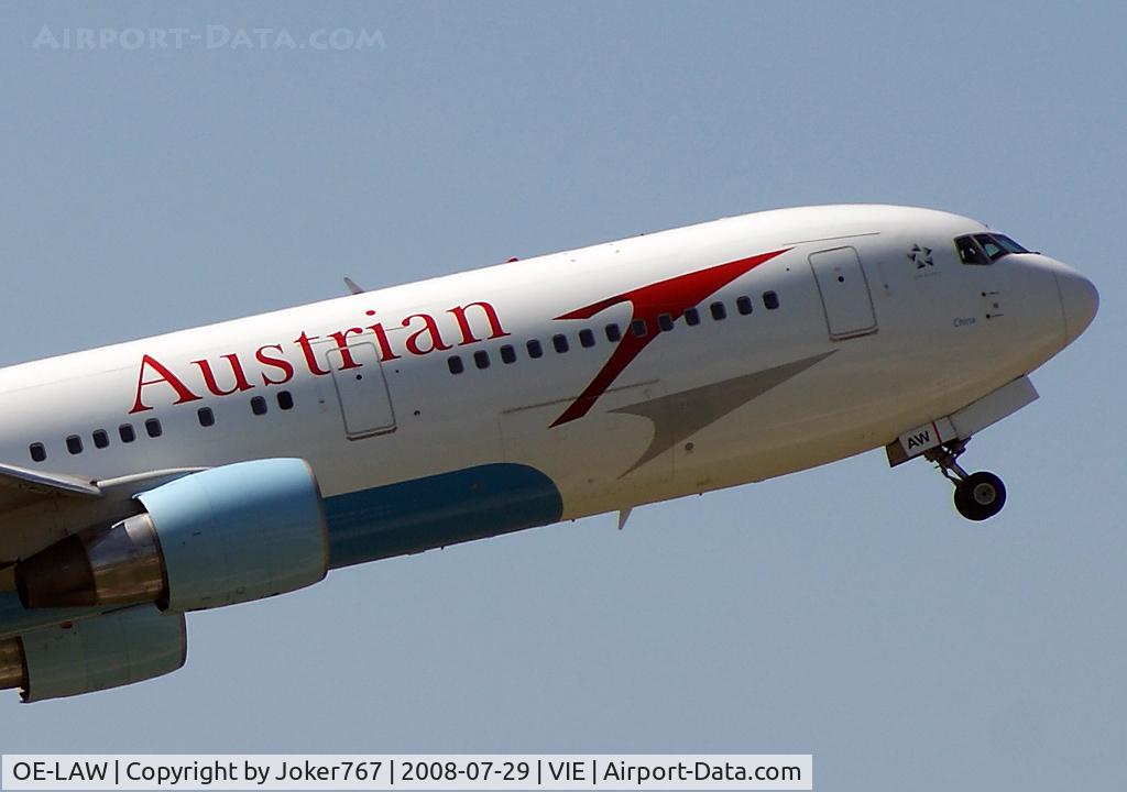OE-LAW, 1992 Boeing 767-3Z9/ER C/N 26417, Austrian Airlines Boeing 767-3Z9(ER)
