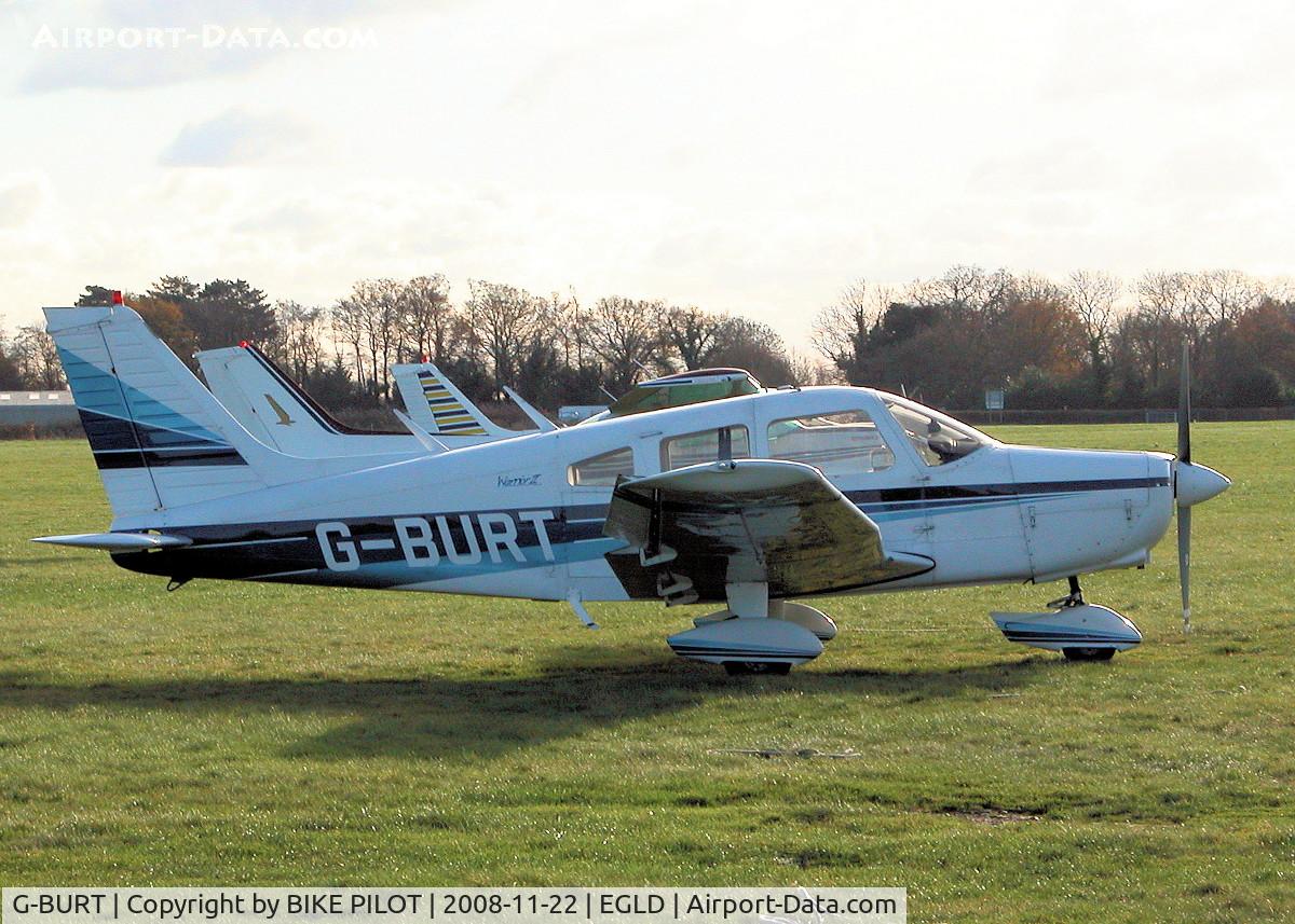 G-BURT, 1977 Piper PA-28-161 Cherokee Warrior II C/N 28-7716105, DENHAM RESIDENT