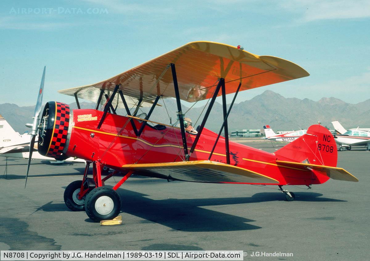 N8708, 1929 Curtiss-Wright Travel Air D-4000 C/N 926, at Scottsdale AZ