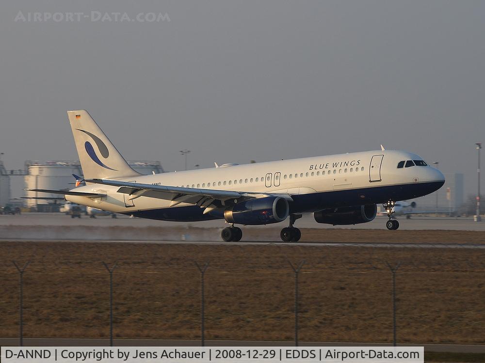D-ANND, 2001 Airbus A320-232 C/N 1546, Blue Wings Airbus 320-232
