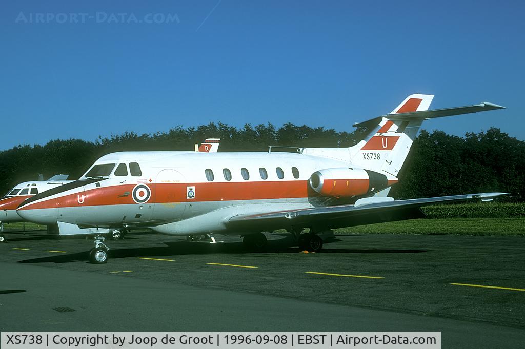 XS738, 1966 Hawker Siddeley HS.125 Dominie T.1 C/N 25077, In 1996 the last open house was held at Brustem.