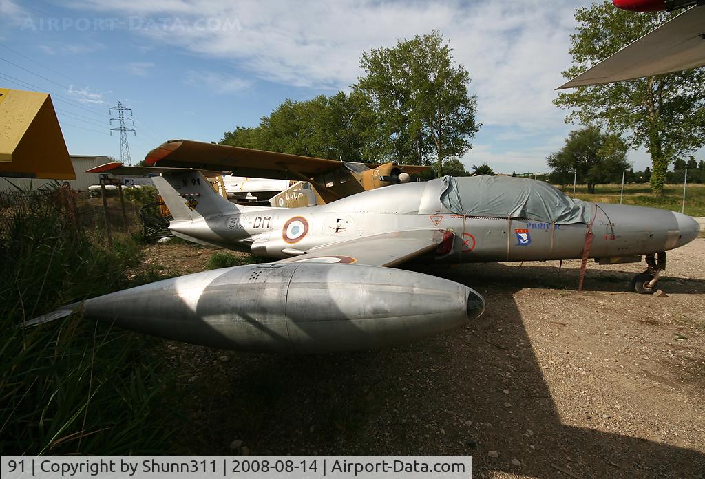 91, 1961 Morane-Saulnier MS.760 Paris C/N 91, Preserved