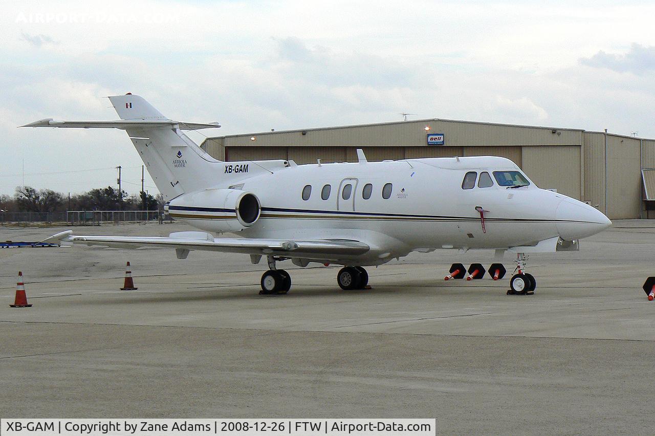 XB-GAM, 1966 Hawker Siddeley DH.125-1A/731 C/N 25075, At Meacham Field - Mexican registered Hawker
