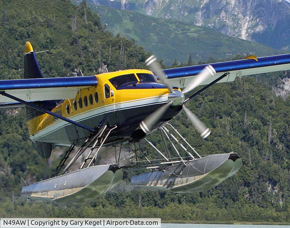N49AW, 1958 De Havilland Canada U-1A Otter (DHC-3) C/N 310, Close up