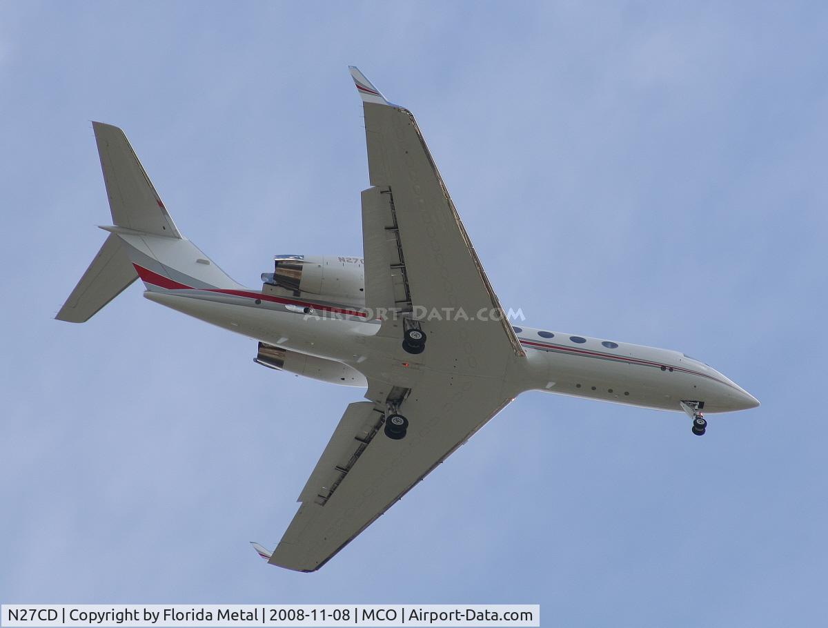 N27CD, 1990 Gulfstream Aerospace G-IV C/N 1136, Gulfstream G-IV