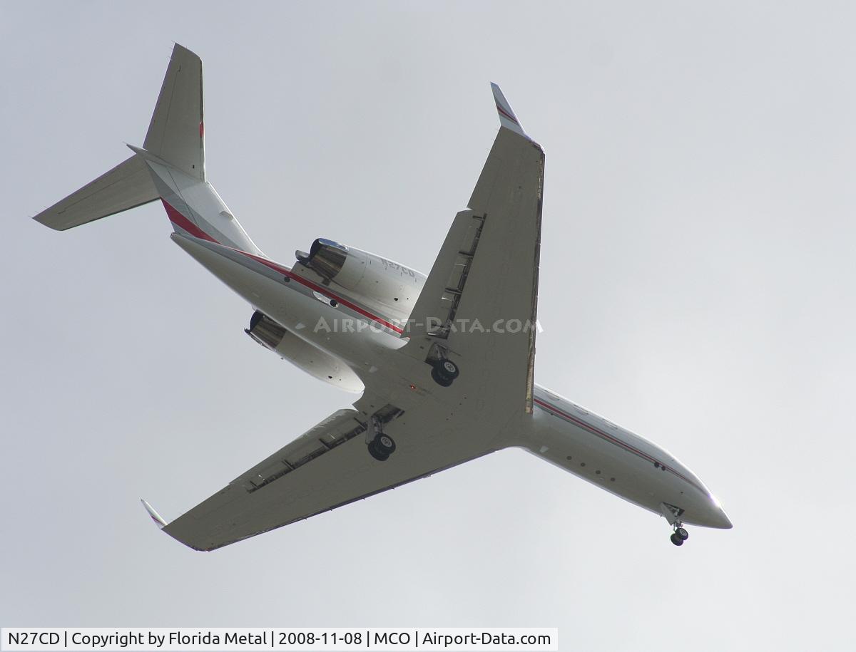 N27CD, 1990 Gulfstream Aerospace G-IV C/N 1136, Gulfstream G-IV