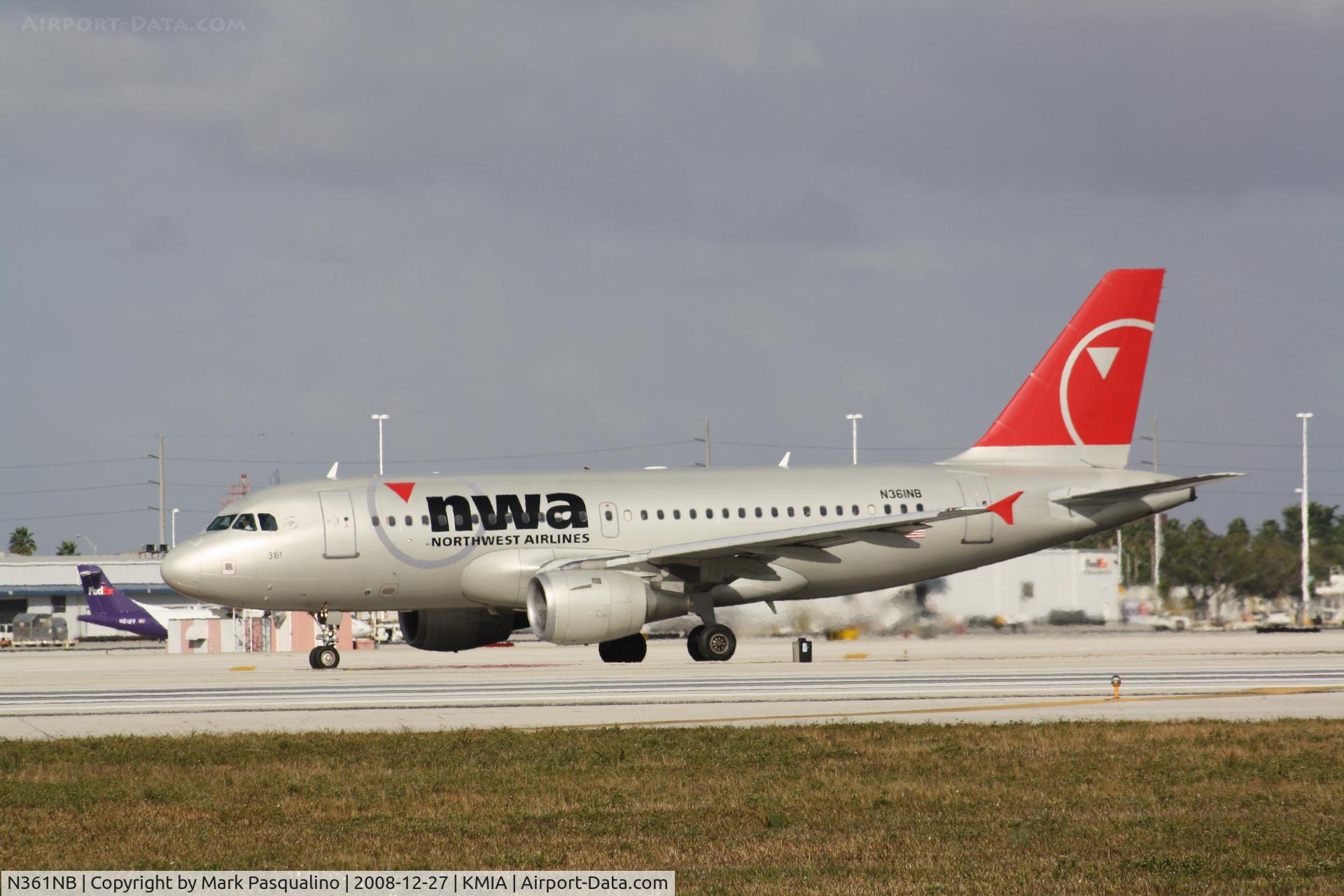 N361NB, 2003 Airbus A319-114 C/N 1976, Airbus A319