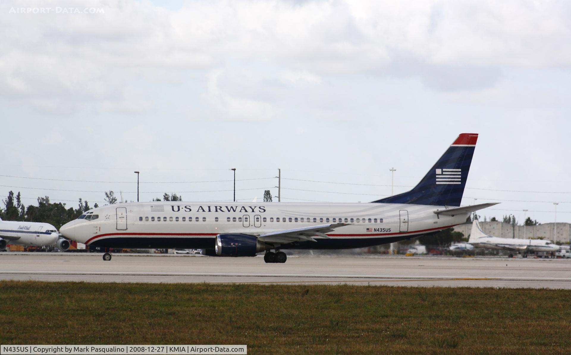 N435US, 1990 Boeing 737-4B7 C/N 24557, Boeing 737-400