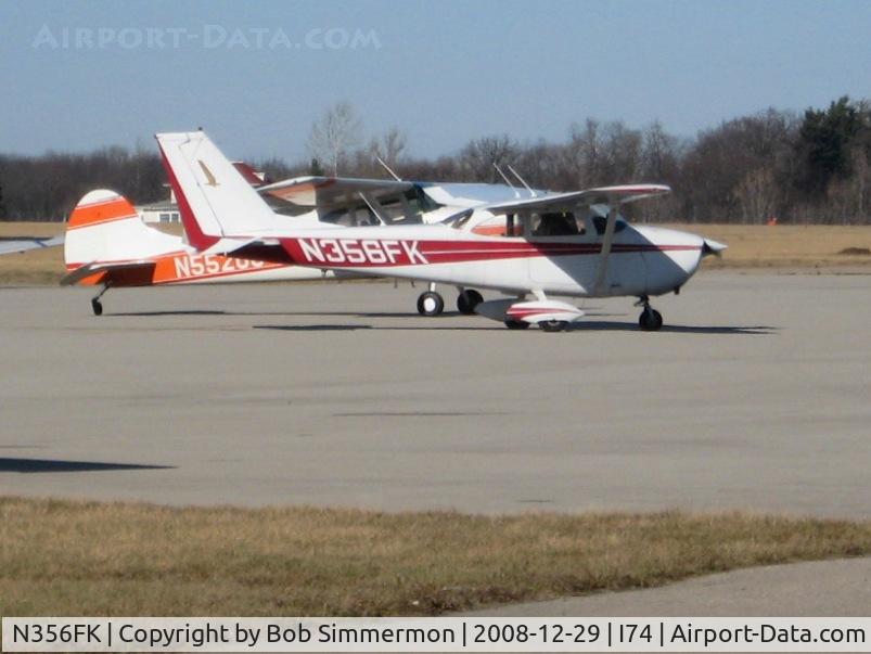 N356FK, 1968 Cessna 172I C/N 17256891, On the ramp at Urbana, Ohio