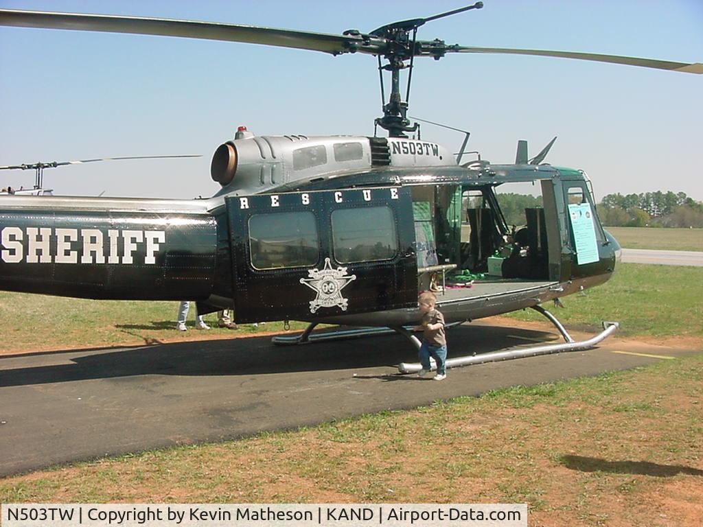 N503TW, 1965 Bell UH-1H C/N 65-09961, 503tw on display at Air Show in Anderson, SC
