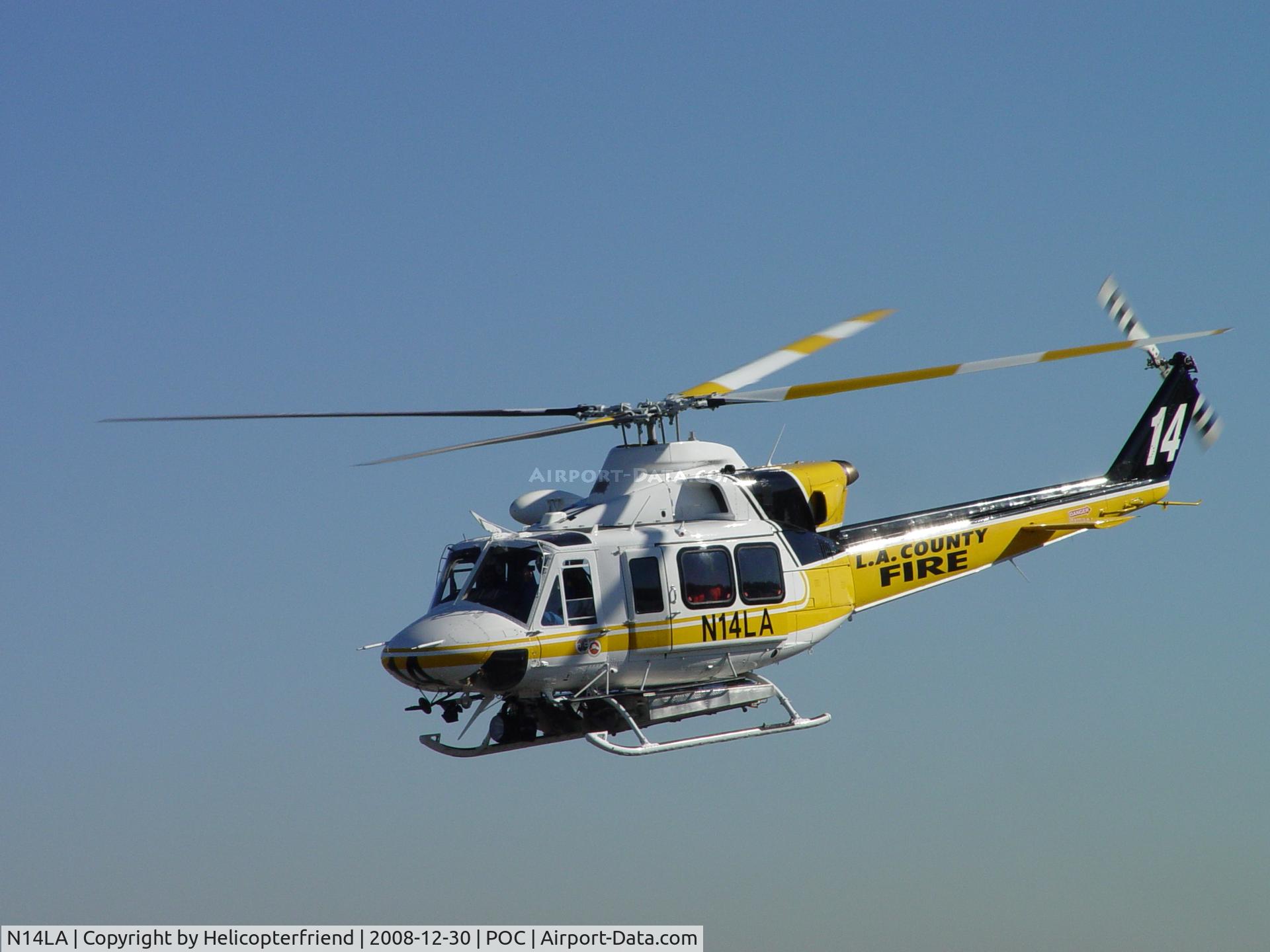 N14LA, 2005 Bell 412EP C/N 36393, Copter 14 lifting off