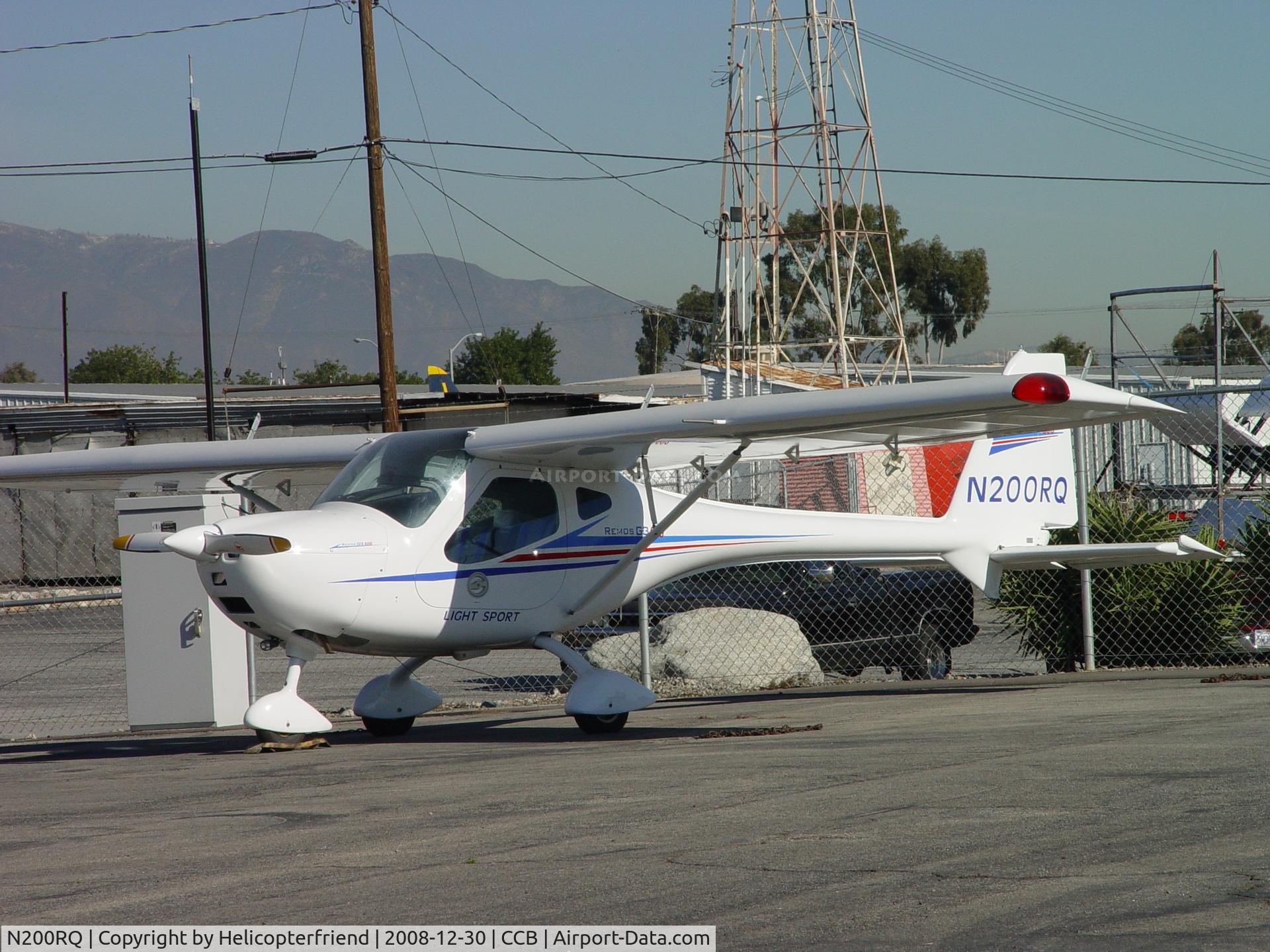 N200RQ, 2007 Remos G-3/600 Mirage C/N 200, Parked waiting it's turn at Cable