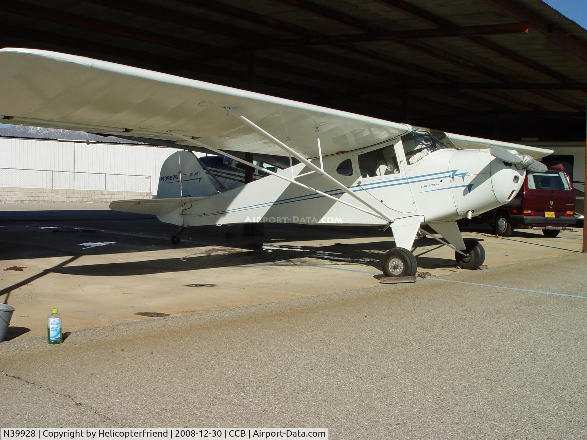 N39928, 1945 Taylorcraft BC12-D C/N 6581, Gettng ready to go fly