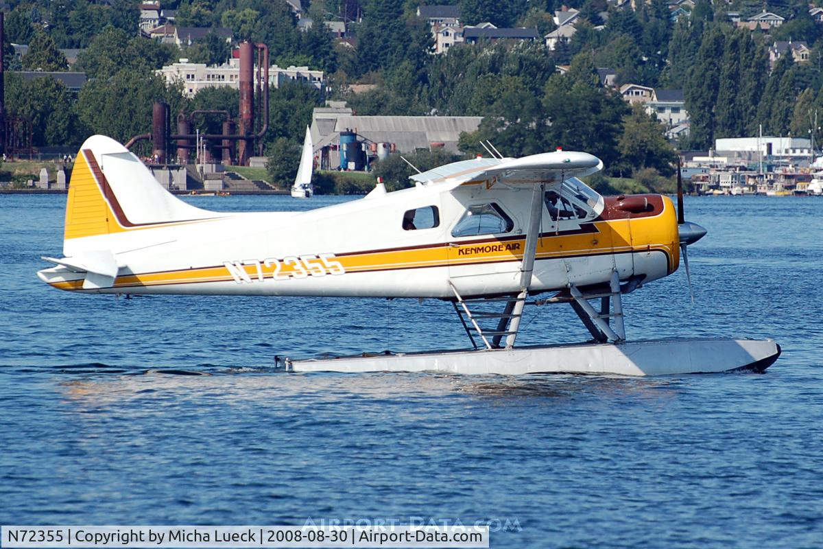 N72355, 1957 De Havilland Canada U-6A Beaver C/N 1164, At Lake Washington, Seattle, WA