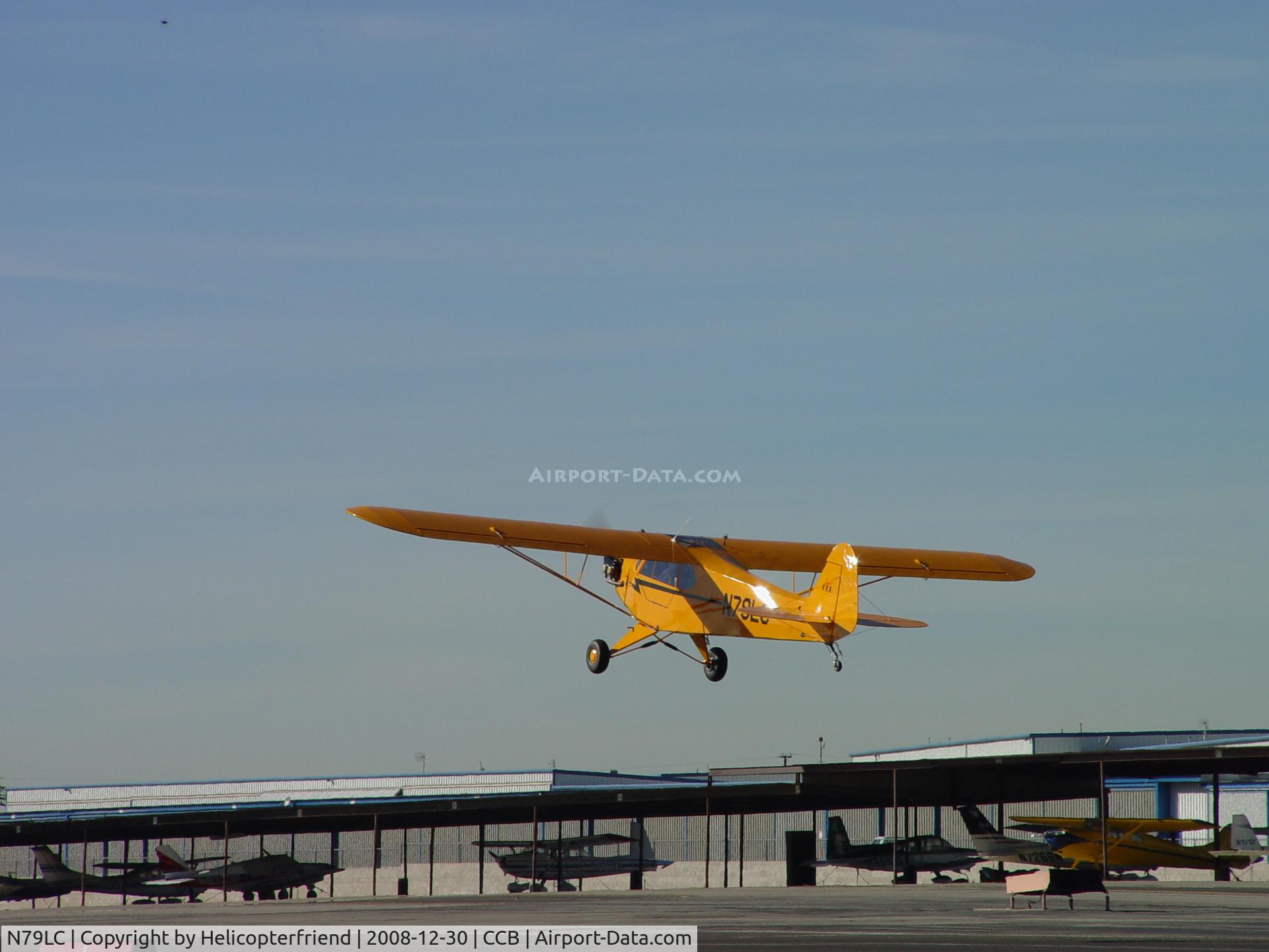 N79LC, American Legend AL3 C/N AL-1143, Already airbourne westbound