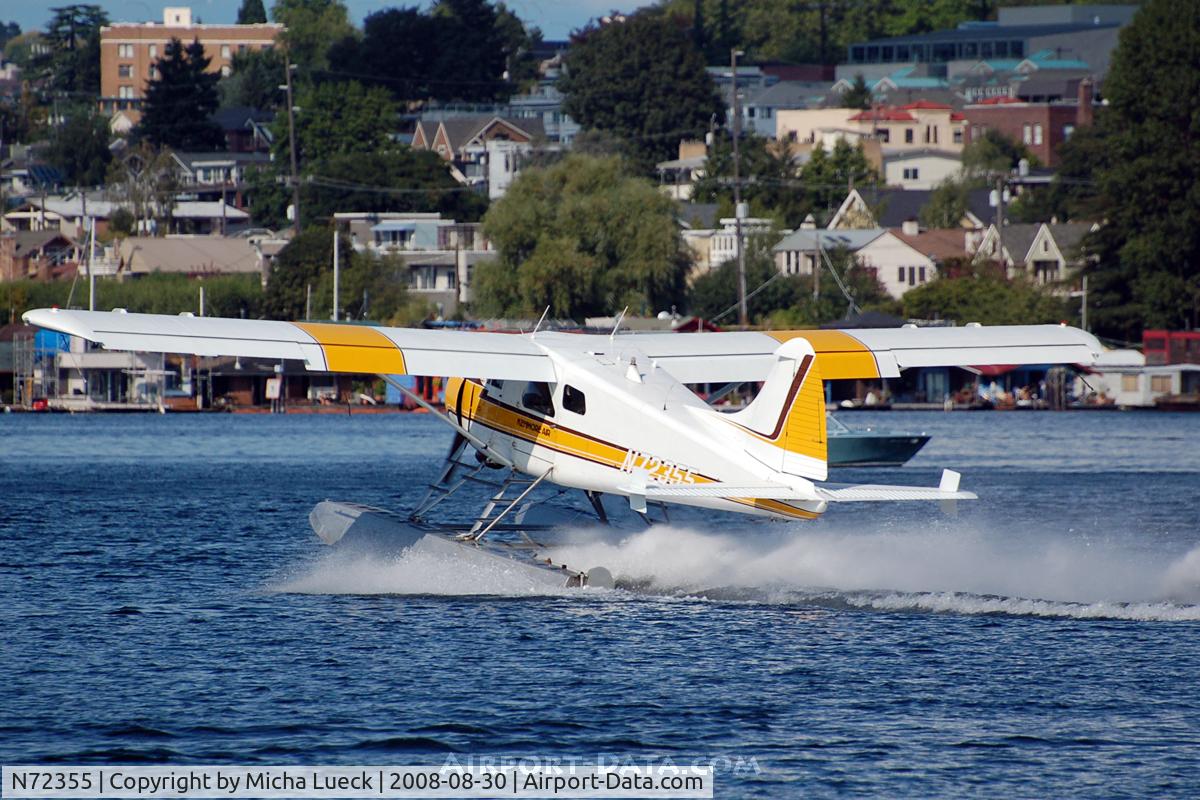 N72355, 1957 De Havilland Canada U-6A Beaver C/N 1164, At Lake Washington, Seattle, WA