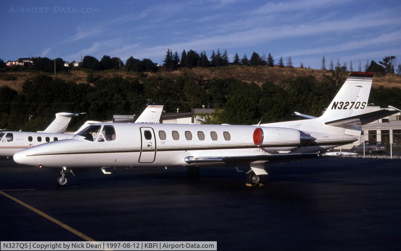 N327QS, 1995 Cessna 560 Citation Ultra C/N 560-0327, KBFI